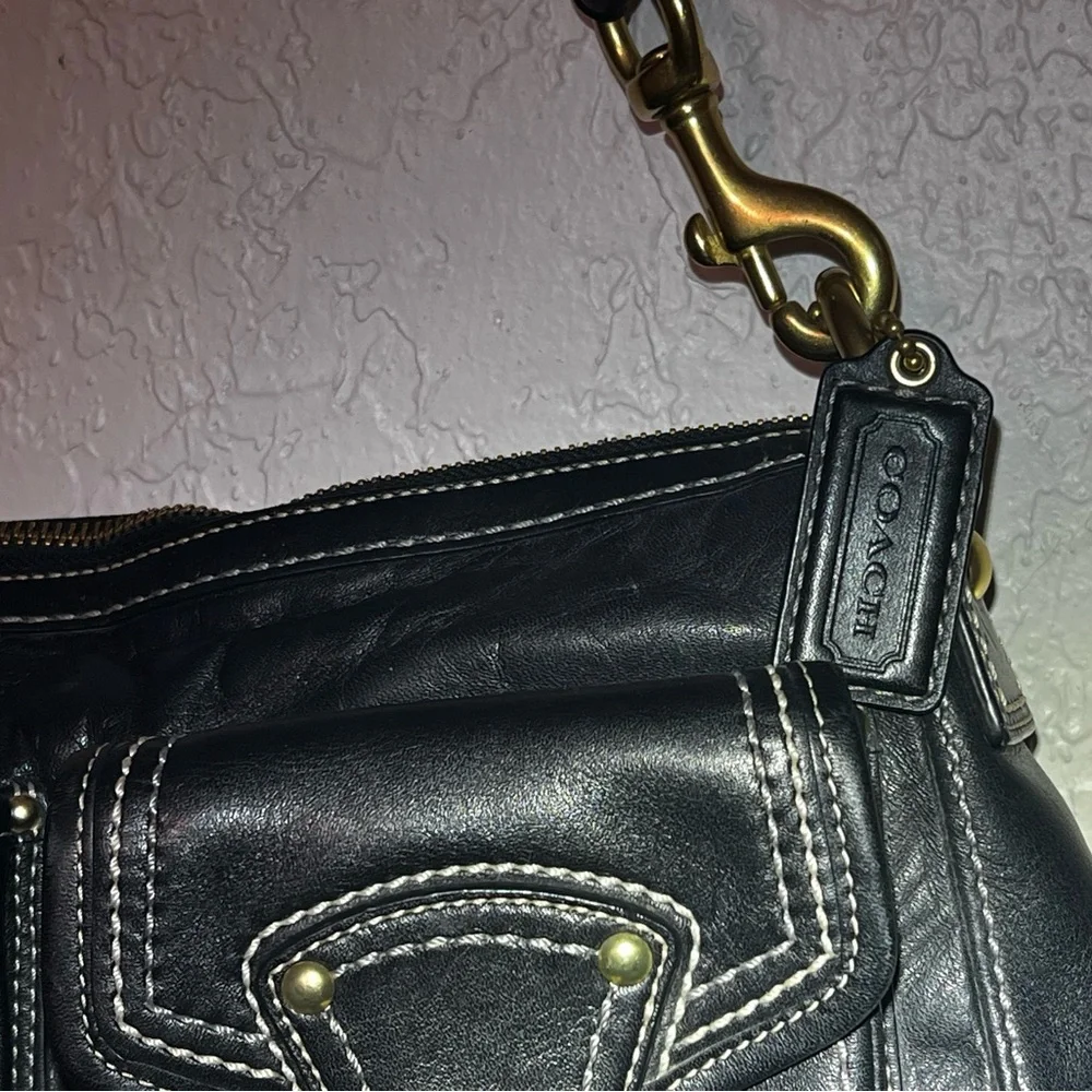 COACH Legacy Turnlock Shoulder Bag F12868 - Picture 5 of 11